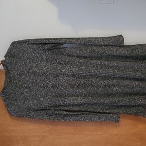mini gray sweater dress!!
